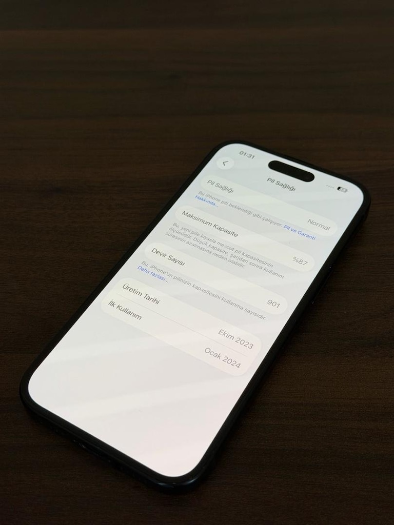 APPLE İPHONE 15 ÇİFT FİZİKİ TEMİZ VE SORUNSUZ ORJİNAL GARANTİLİ SERİ - 3