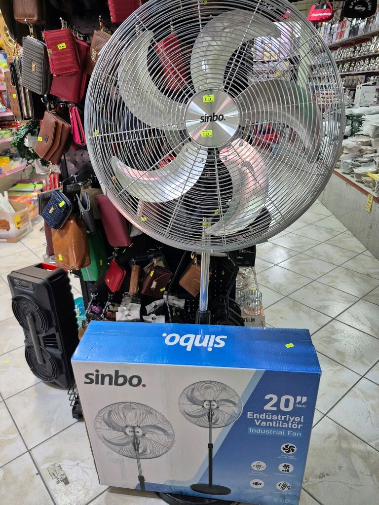 Sıfır sinbo vantilatör 2 yıl garantili - 4