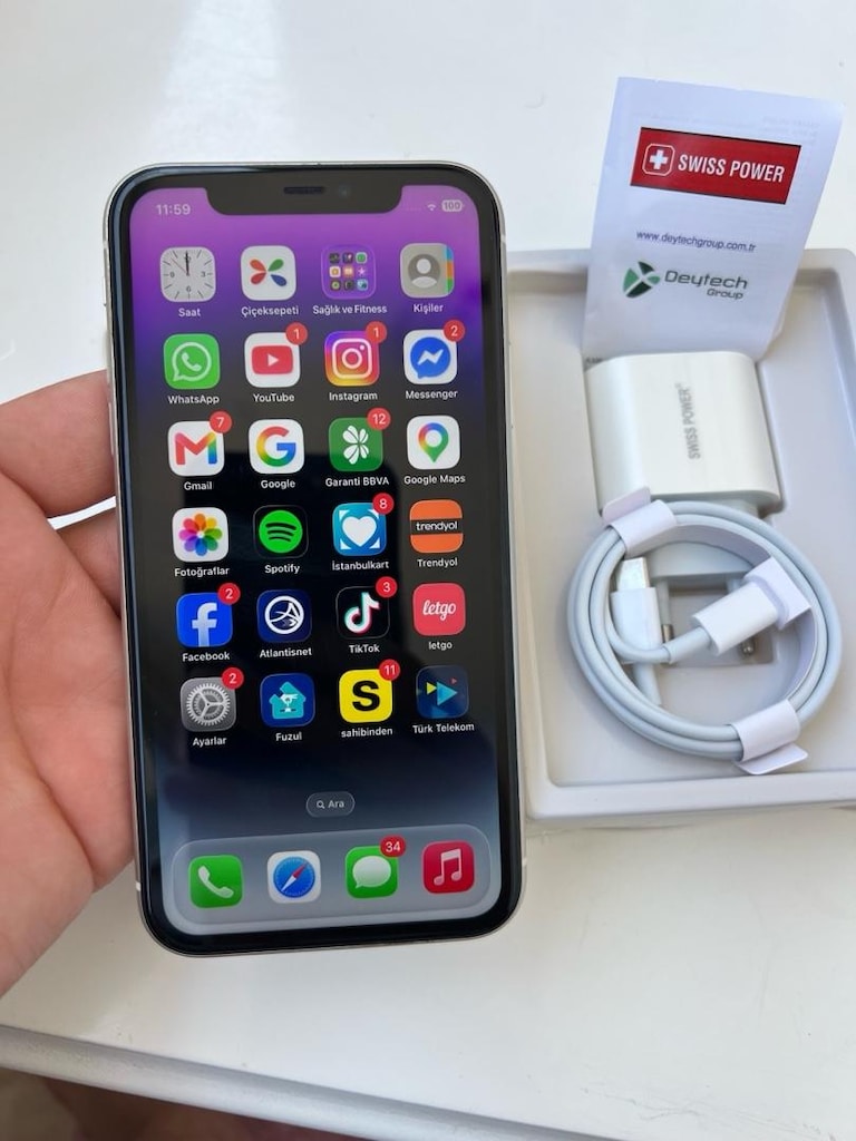 iPhone 11 64 GB Full Orjinal Hatasız Değişensiz - 6