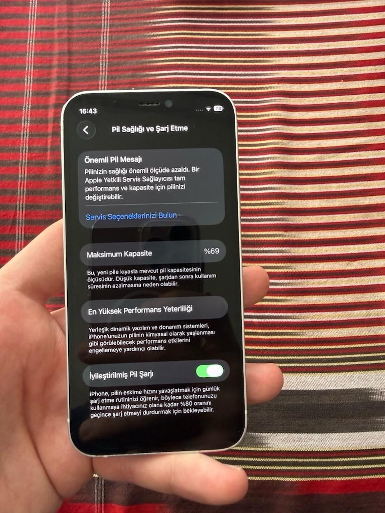 İşlem görmemiş İphone 12 mini 128 gb - 7