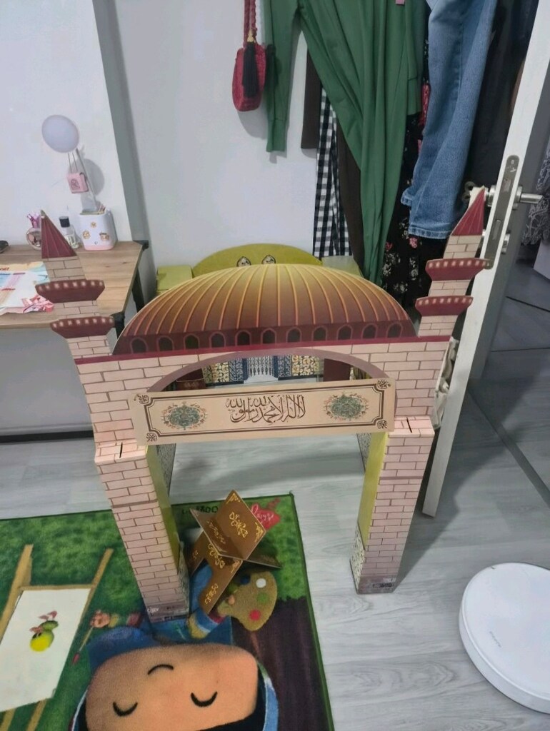 MAKET CAMİ YAPBOZ TARZI KARTONDAN - 6