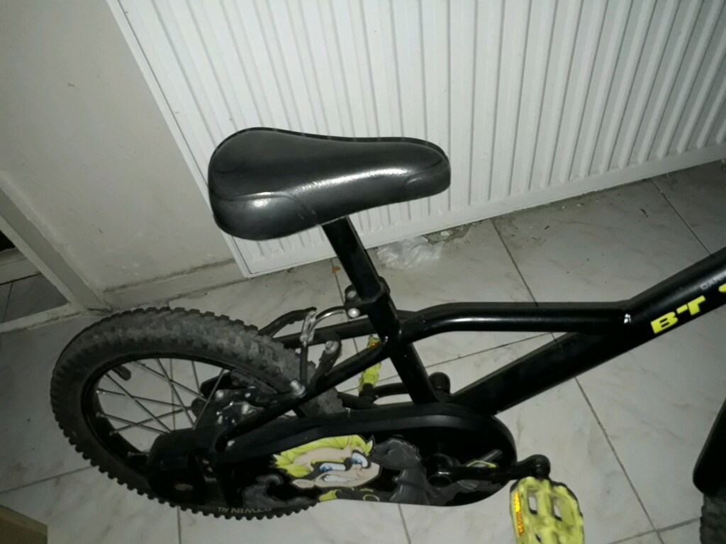 decathlon btwin cocuk bisikleti dark 500 yesil 16 jant - 3