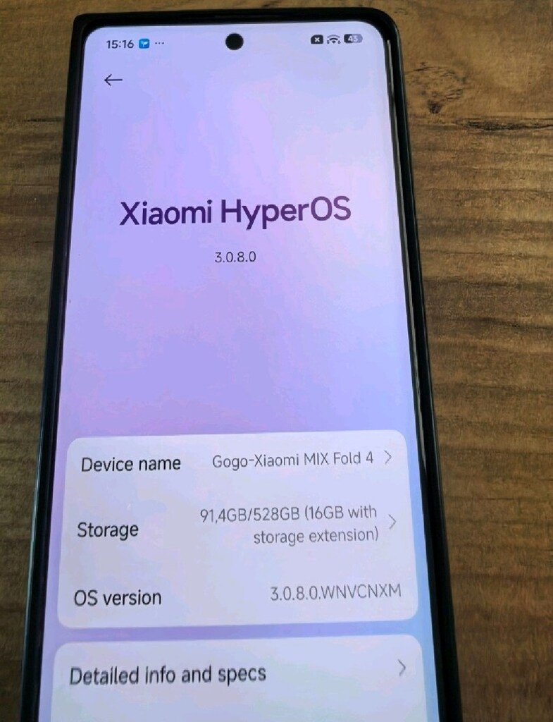 XiaoMi Mi Mix Fold 4 Kayıtlı 8 Gen 3 16+16/512 GB 5G Leica - 4