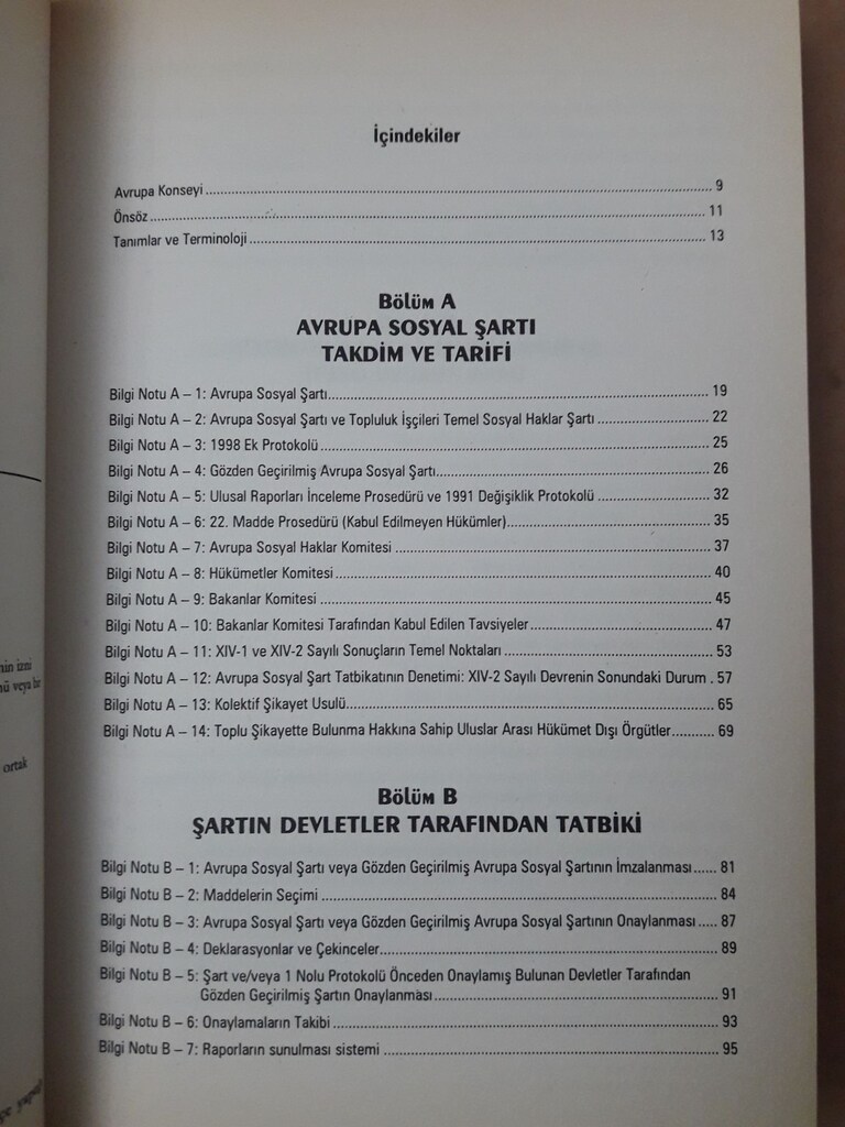avrupa sosyal şartı temel rehber - 3