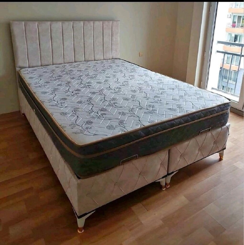 çift kişilik baza başlık yatak - 12