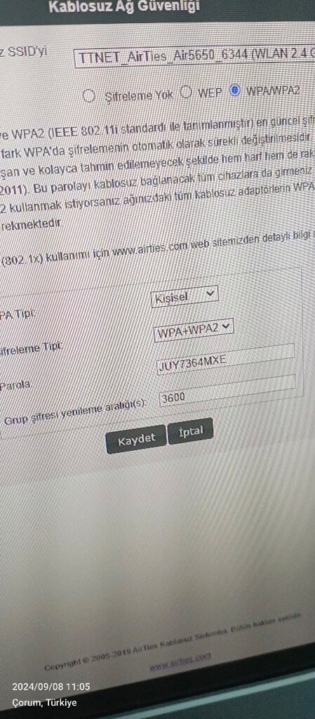 VDLS 5660 AİRTİES MODEM AÇİKLAMA KISMINI OKUYUNUZ - 3