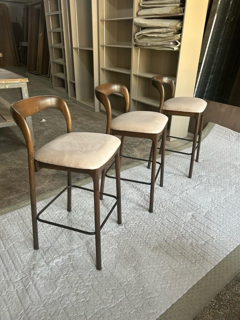 BAR SANDALYESİ YILAN MODEL - 6