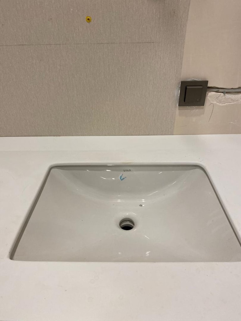 Sıfır Ayarında Banyo Tezgâhı Gömme Vitra Lavabo
