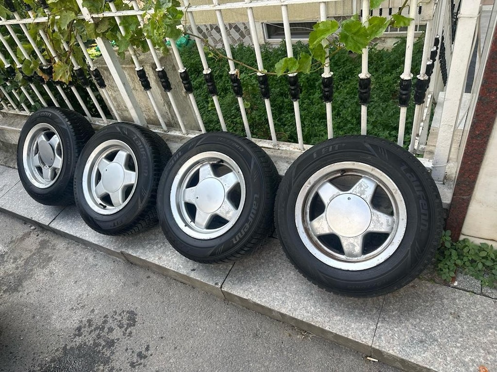 CMS 40 jant Yeni Ayarında Laufen kışlık lastik takımı 175 70 13 4x100 - 5
