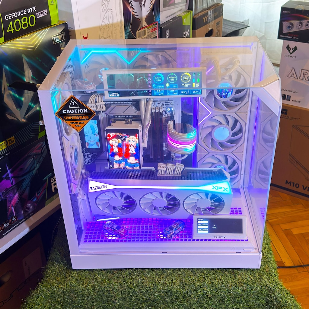 ULTRA PERFORMANS BEYAZ SETUP (Ultra 7 265K & RX 9070 XT) - 5