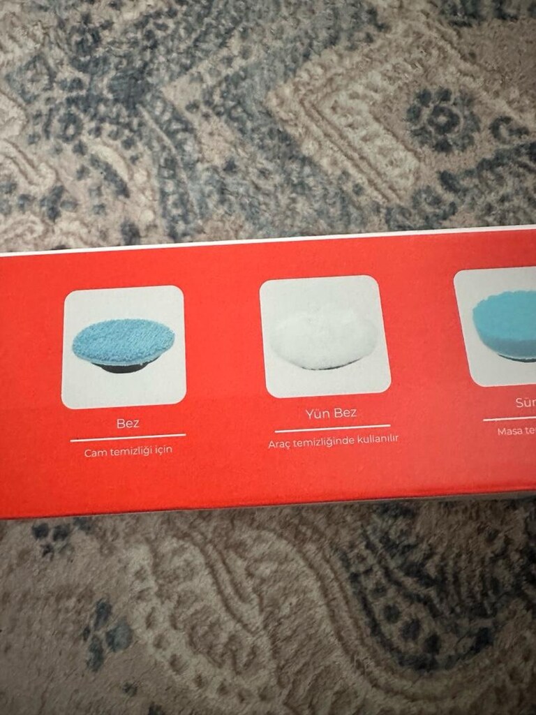 TURBO CLEAN 7 BASLIKLI TEMİZLİK FIRÇASI ŞARJLI - 6