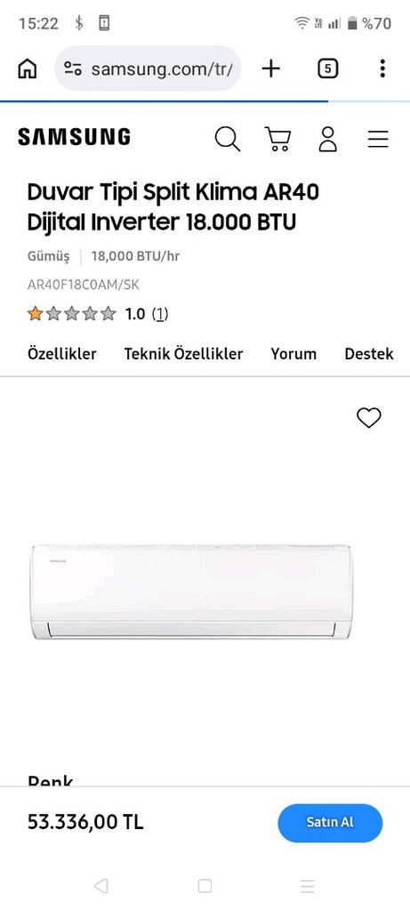 12LİK 18LİK 24LÜK SIFIR FATURALI GARANTİLİ KAPALI KUTU SAMSUNG KLİMA - 3
