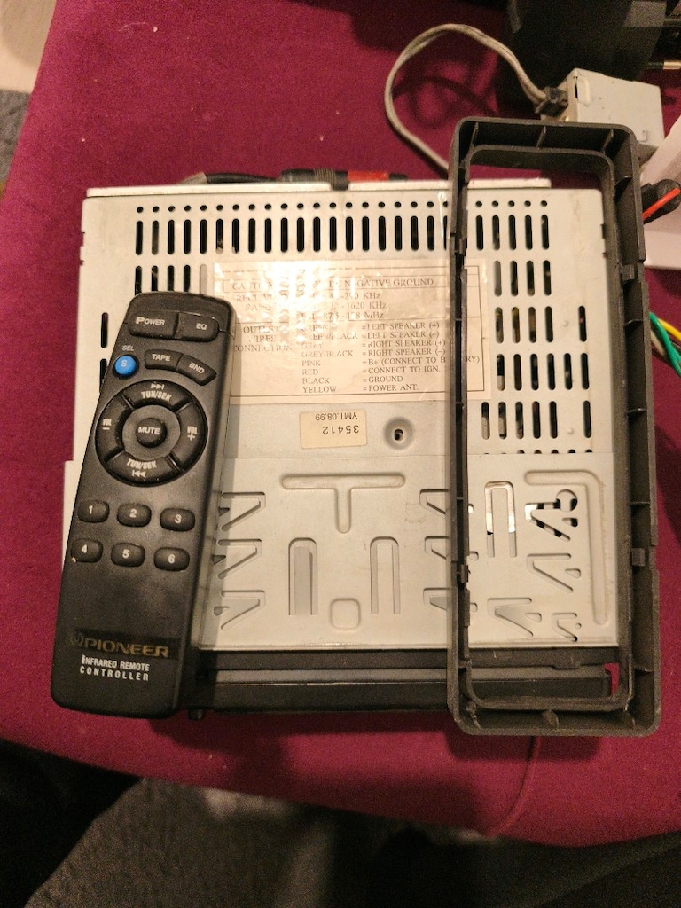 Pioneer oto teyp kaset fm - 2