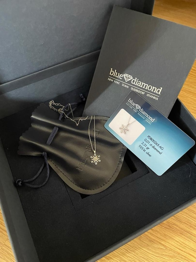Bluediamond 12 Numara 0.50 karat Lotus yüzük. - 5