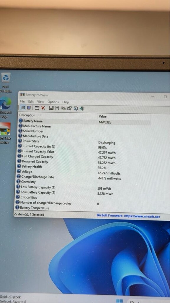 Casper Excalibur g770 I5 10300h 8gb ram 512 GB SSD 1650ti ekran karti - 3