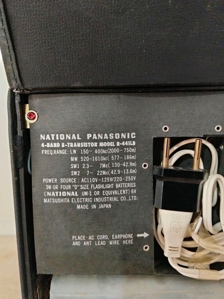 Panasonic National Antika Radyo - 9