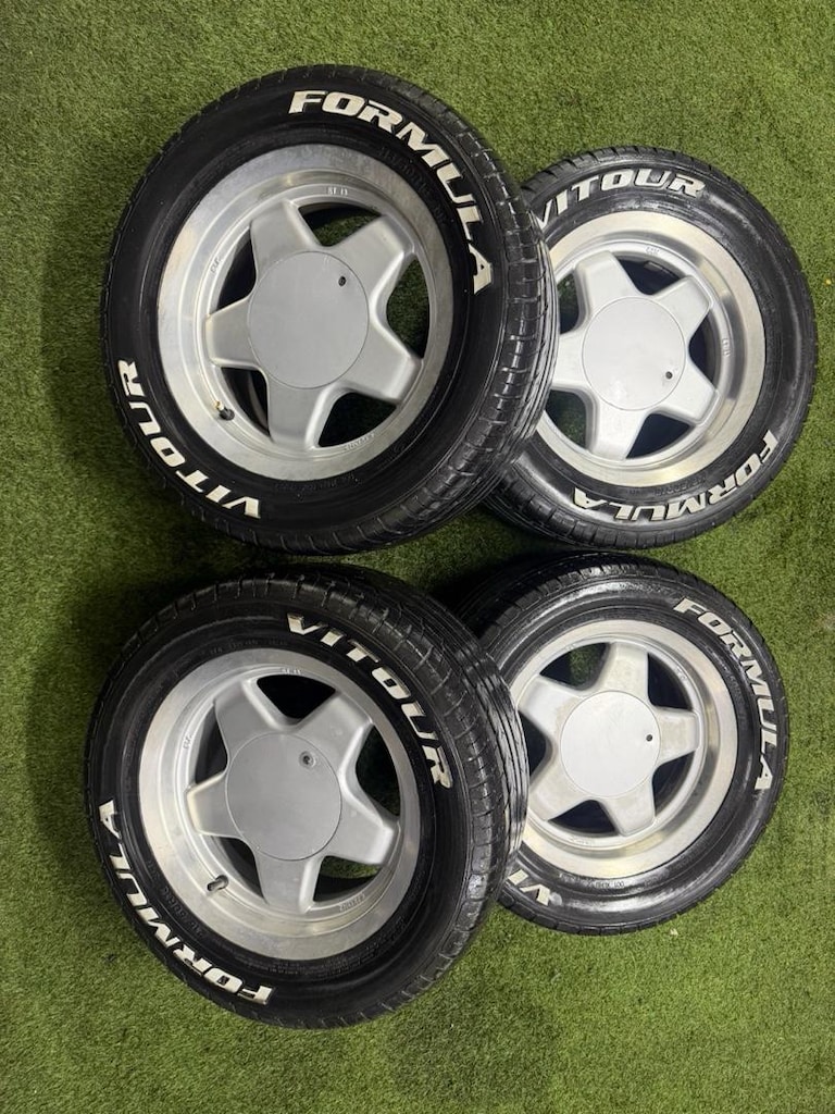 215 50 13 FORMULA VİTEOUR BEYAZ YAZILI CMS 40 JANT LASTİK - 9
