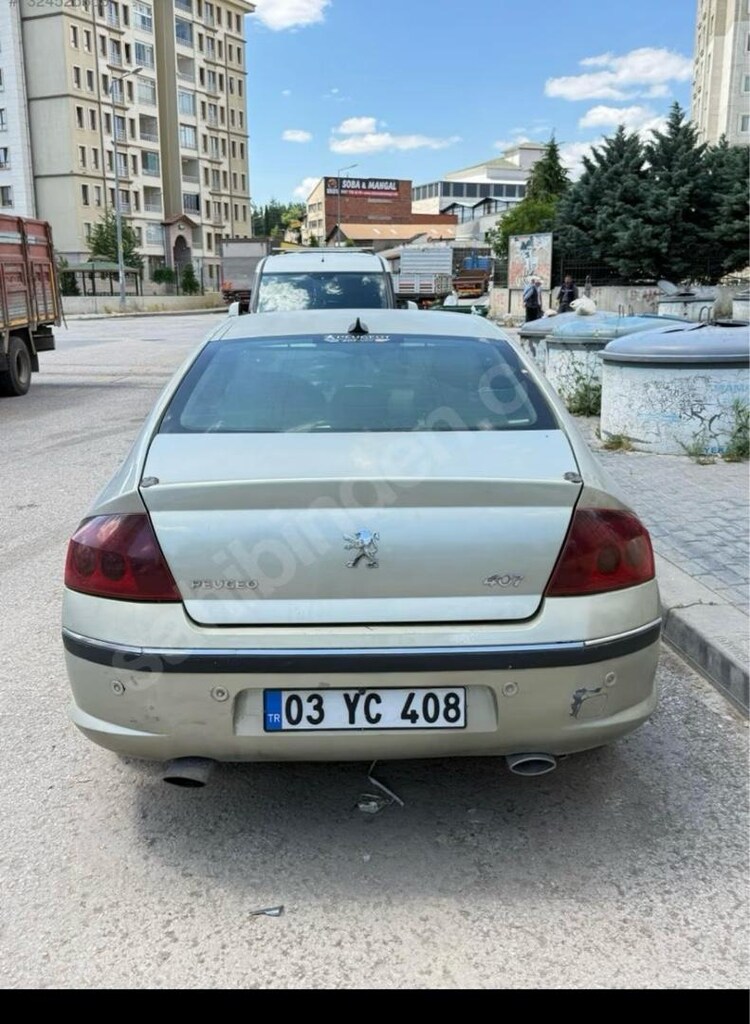 peugeot 407 2.0 hdi otomatik vites - 2