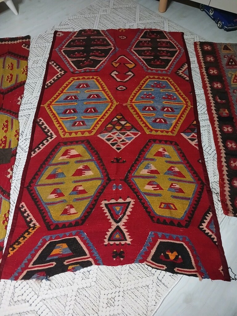 Antika yün halı ve kilimler - 5