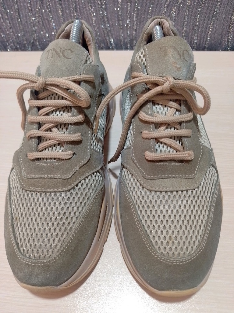 TNC Haki Süet Sneaker (UNİSEX) - 5