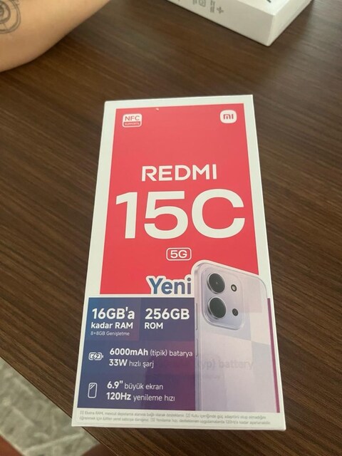 xiaomi redmi 15C 5G sıfır telefon