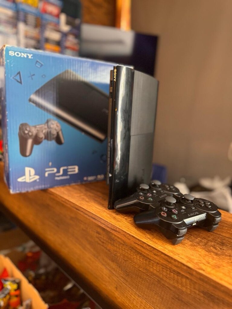 ps3 Süper Slim çift kol tam bord full oyunlu