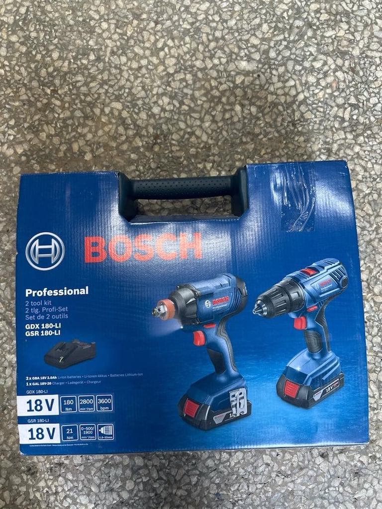 BOSH AKÜLÜ ŞARJLI MATKAP VE SOMUN SÖKME 18V - 2