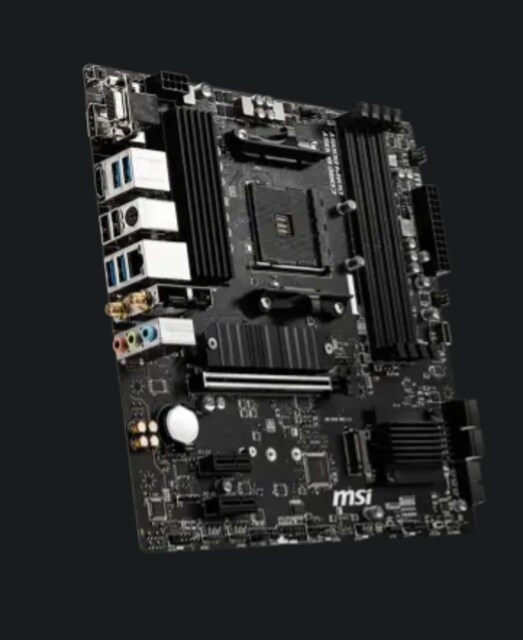 MSI B550M PRO-VDH WIFI 4400MHz (OC) | Kutulu | Sorunsuz