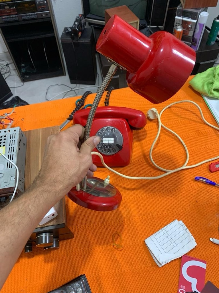 Orjinal dönem masa lambası - 3