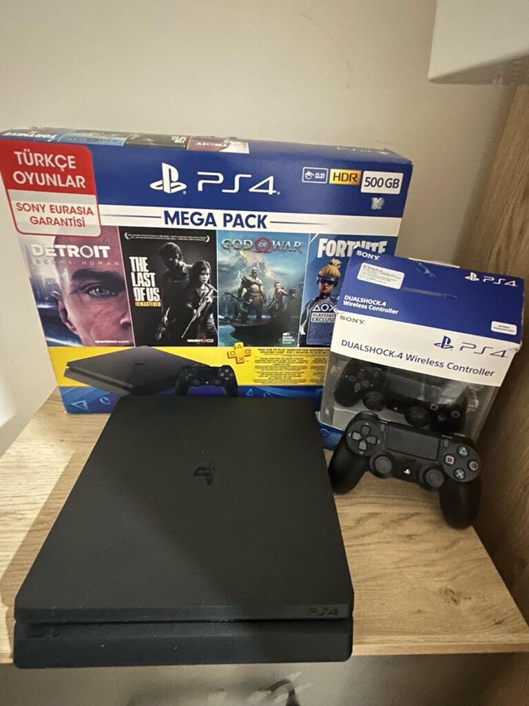 TEMİZ PS4 SLİM 500GB ÇİFT KOL - 2