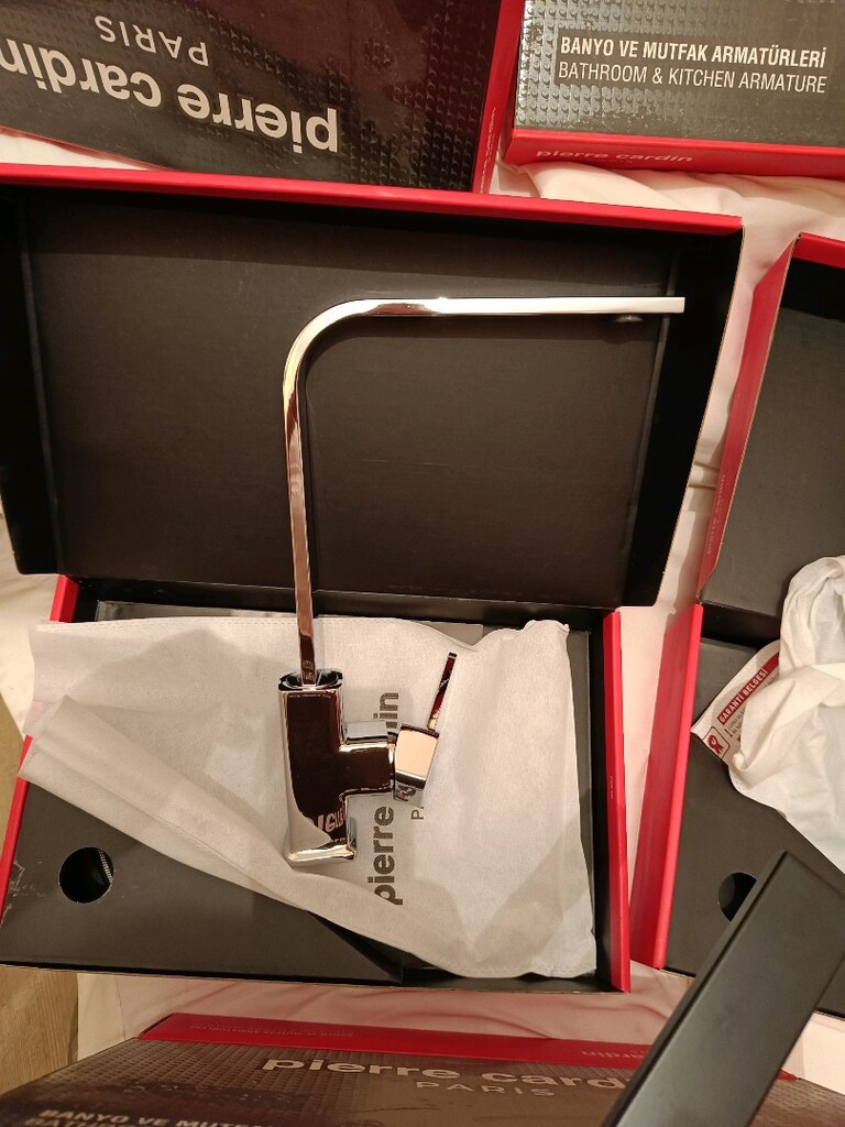 mutfaklarınıza lavabolarınıza armatür Pierre Cardin - 4