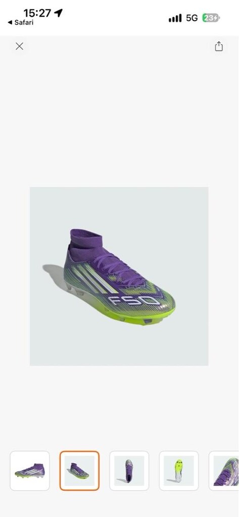 Adidas F50 Krampon Sıfıra yakın az kullanılmış - 3
