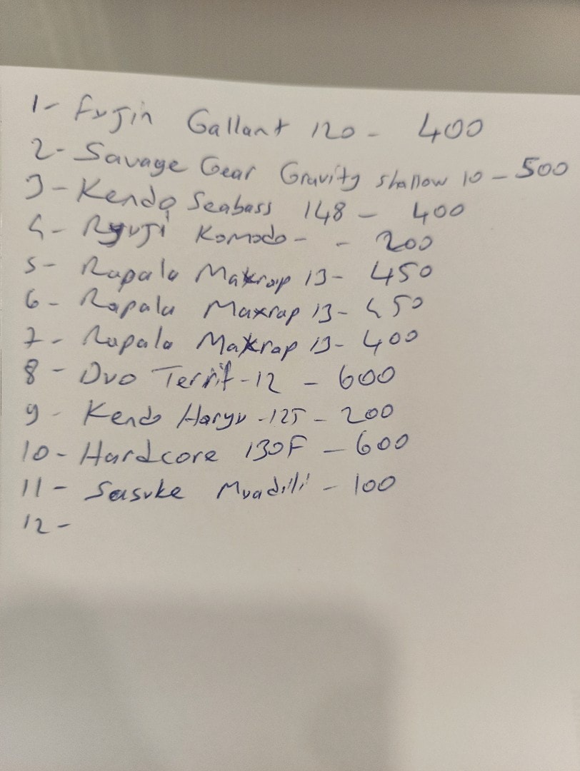 fujin,kendo,Duo,savage gear,duel,maxrap... - 4