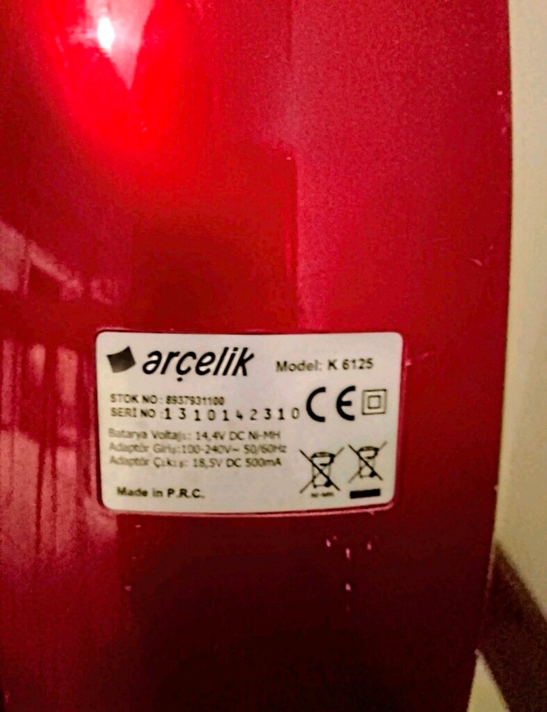 Arçelik K6125, Şarjlı Ayrılabilir, Katlanabilir Pratik Süpürge - 7