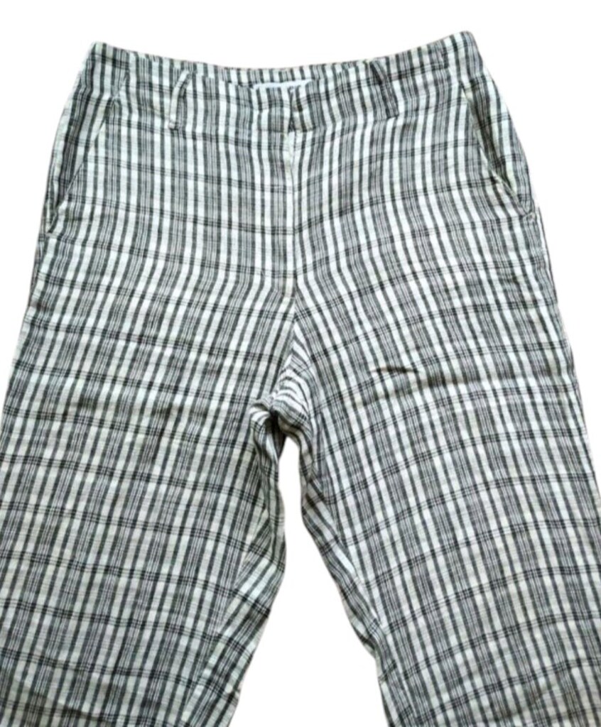 Mango Keten Pantolon - 6