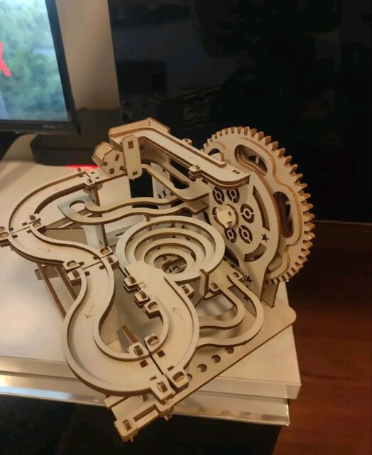 3D Ahşap Mekanik Hareketli Puzzle