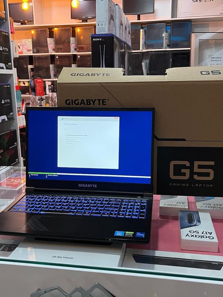 GİGABYTE İ5 12 NESİL 16 GB RAM 512 GB SSD 3050 EKRAN KARTI TEMİZ - 3