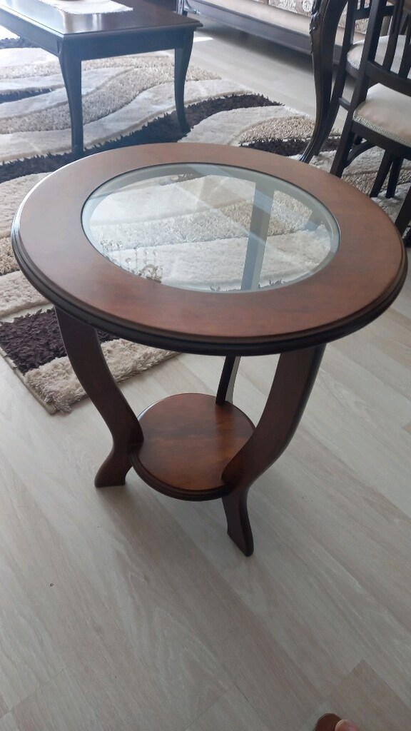 camlı fiskos sehpa - 3