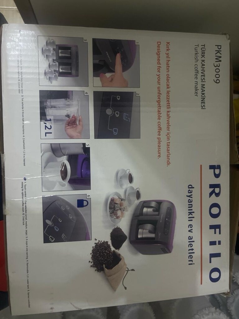 PROFİLO OTOMATİK KAHVE MAKİNESİ 6 FİNCAN KAPASİTE - 4