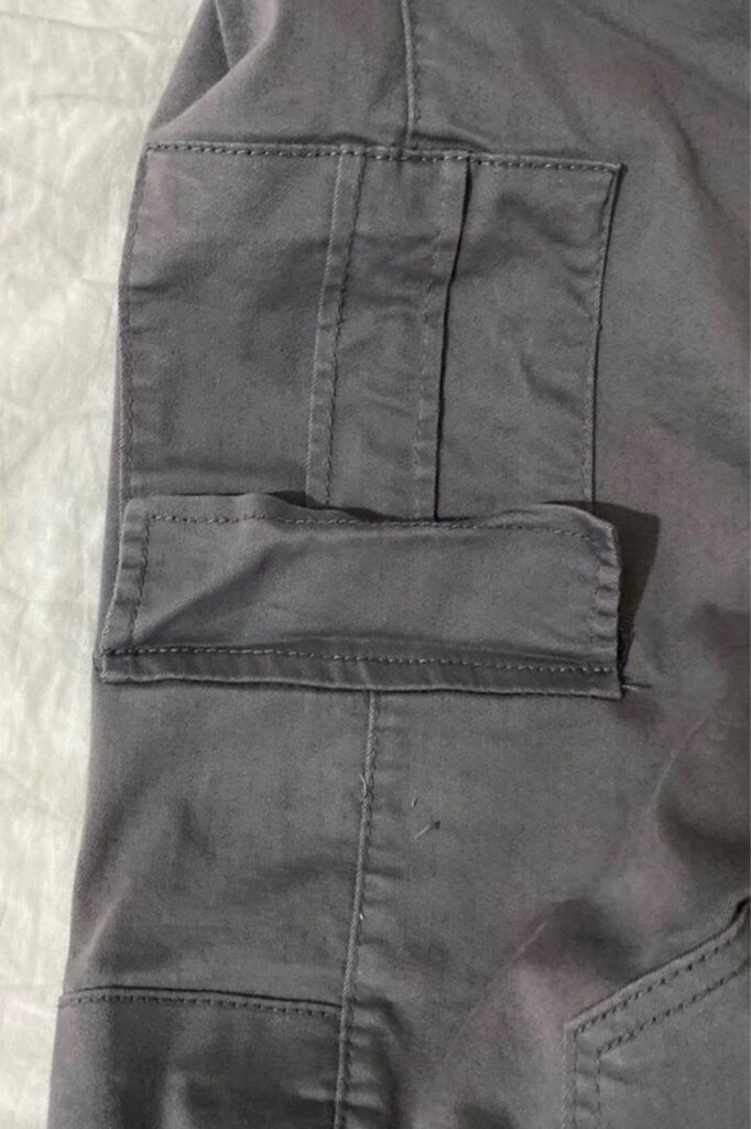 Kargo pantolon Gri - 5