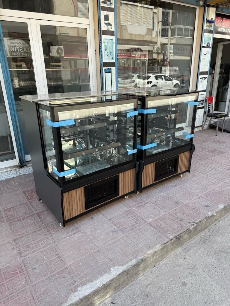 pasta dolabı vitrin dolabı tatlı dolabı kebap dolabı meze dolabı endüs - 6