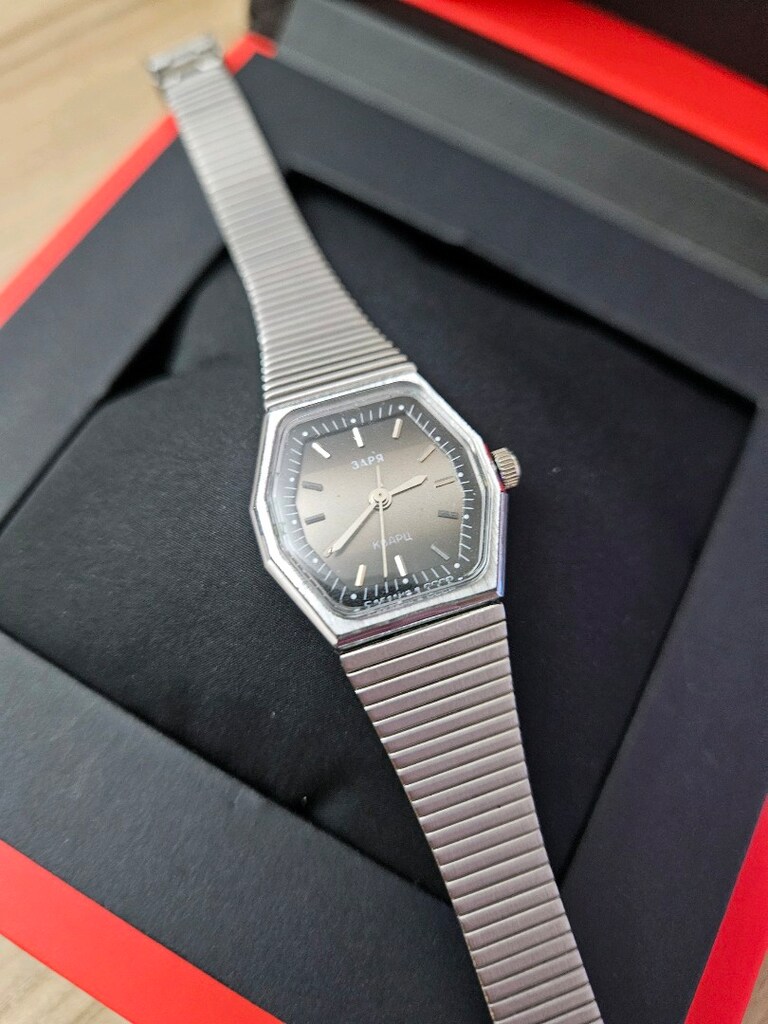 заря cccp rus sovyet kadın saati unisex - 2
