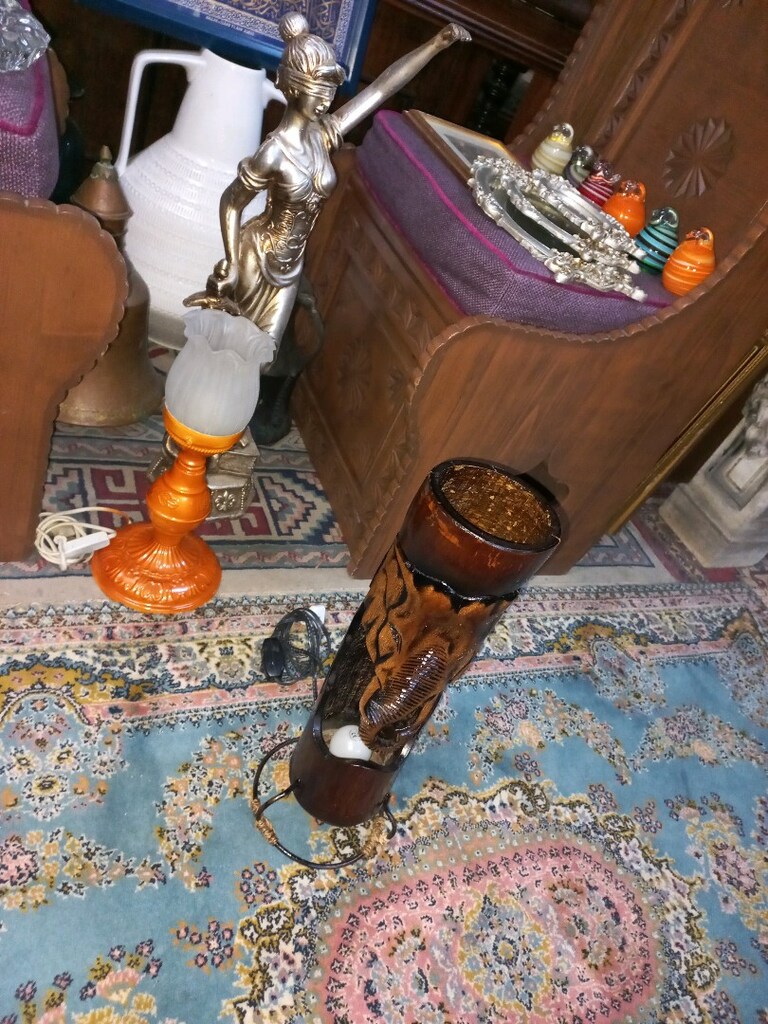 Ahşap Abajur - 7