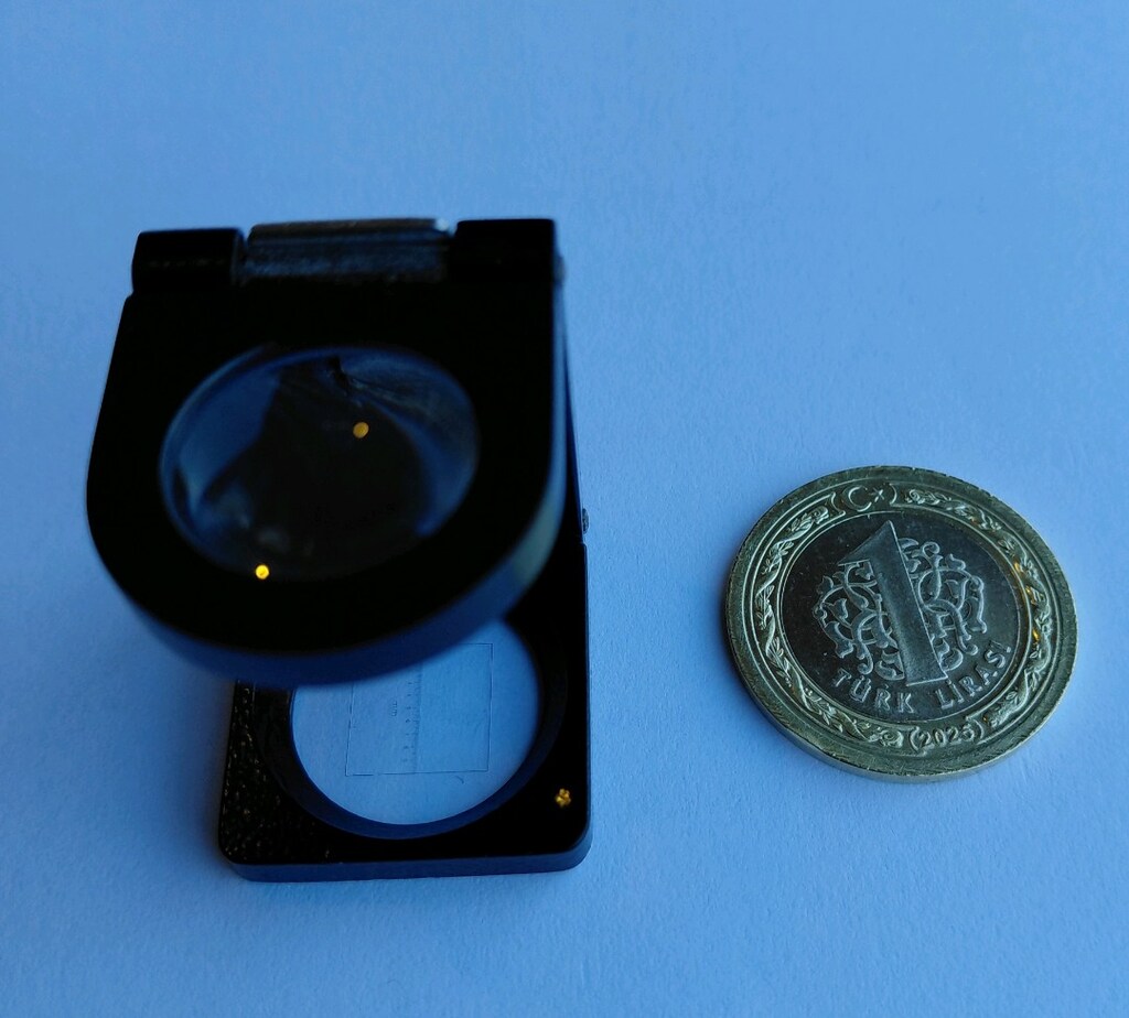 Carla zeiss jena Alman malı kuyumcu büyüteci loop - 11