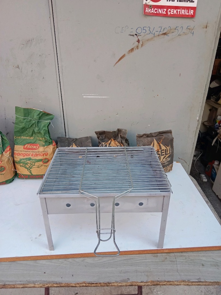 Mangal ve 5 paket kömür hepsi 1650tl - 3