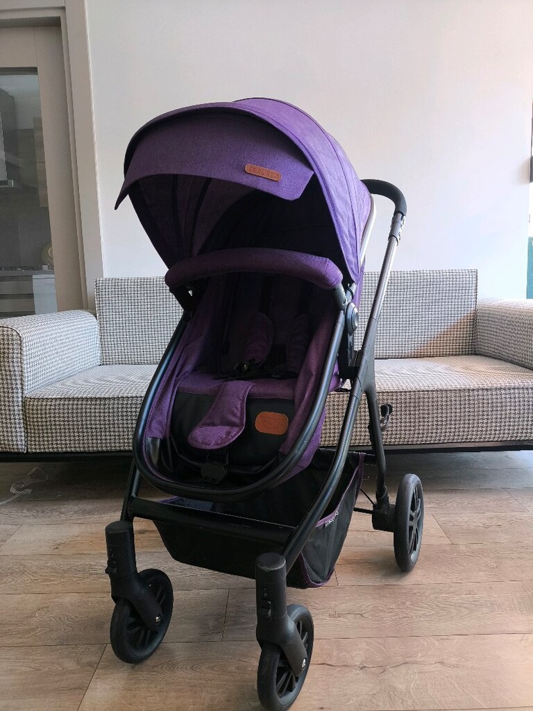 Baby2go 8046 Caromio Travel Sistem Bebek Arabası Mor - 2