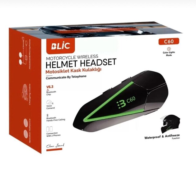 BLİC C60 KASK KULAKLIĞI (İntercom)