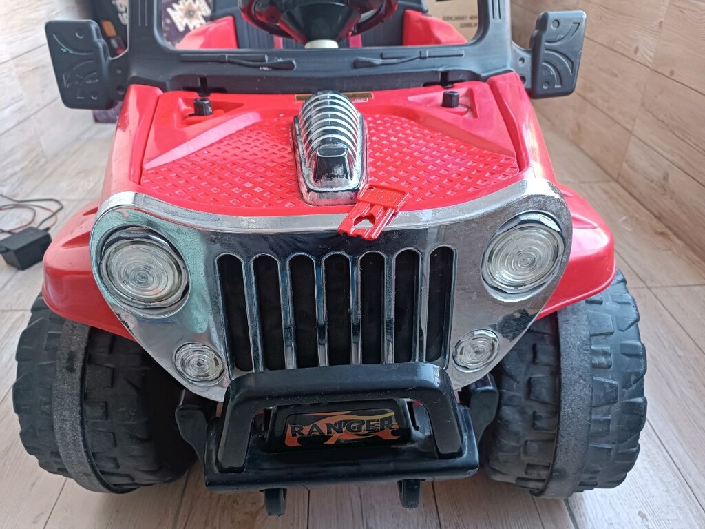 Pilsan Ranger 12 V Uzaktan Kumandalı Akülü Jeep Kırmızı - 2