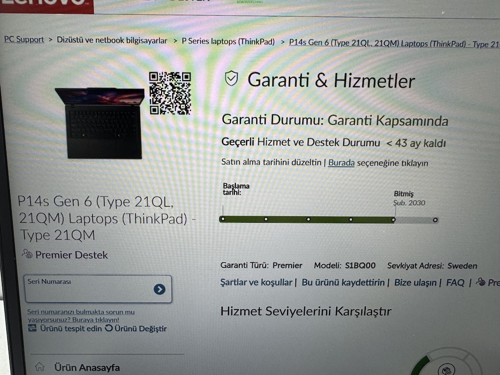 THİNKPAD T14S RYZEN AI 7 PRO İŞLEMCİ 32 GB RAM 512 NVME - 8