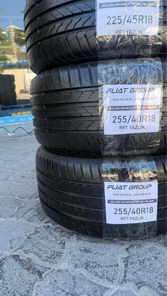 225 45 18 - 255 40 18 GOODYEAR YAZ LASTİĞİ SIFIRDAN HİÇ BİR FARKI YOK - 3